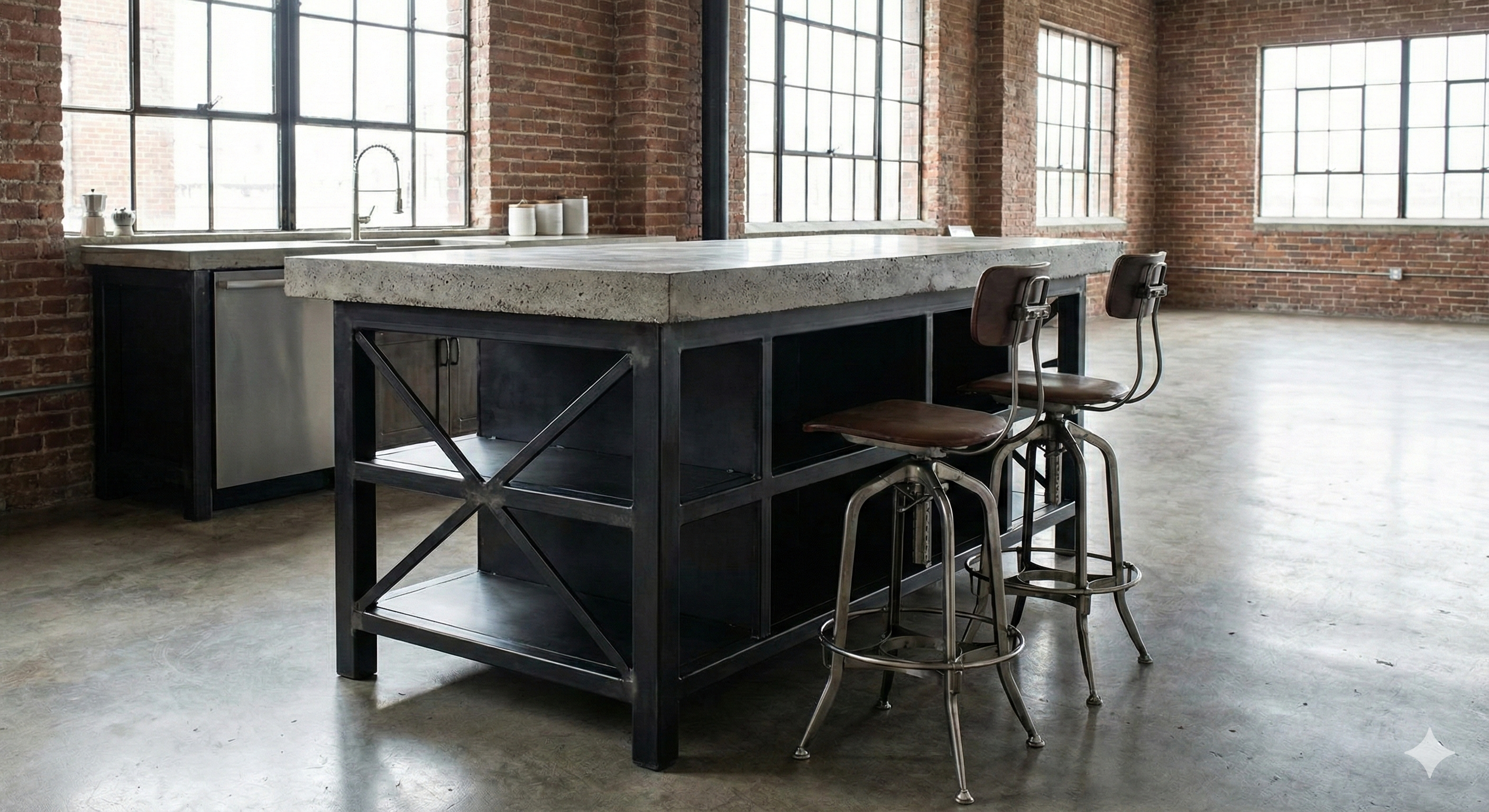 The Hudson Industrial Concrete Island